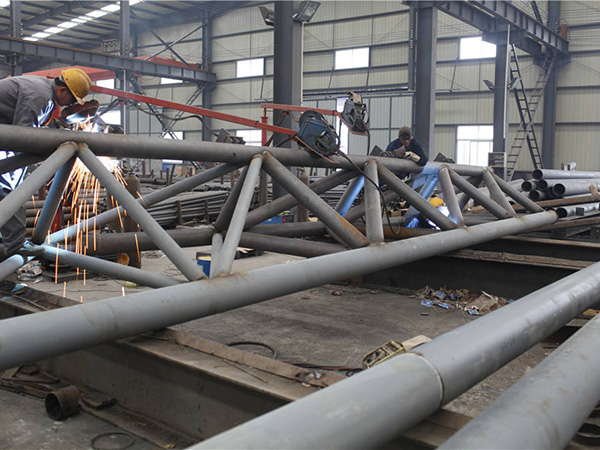 Steel Structure Pipe Truss Components