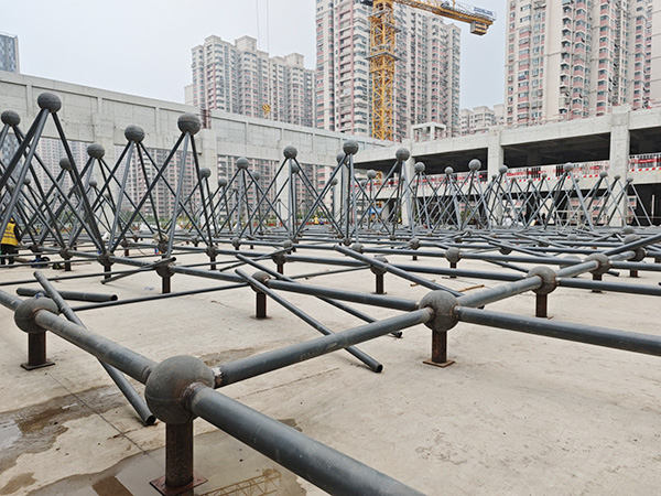 Welded Spherical Space Frame Components 