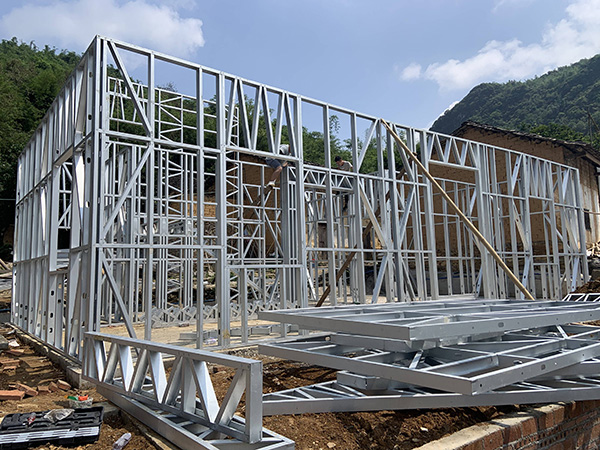 Light Steel Structure Residential Skeleton